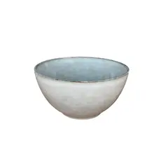 IMAHE - Set 6 Bowl Redondo Ceramica 18X95 Cm Gris Linea Oslo