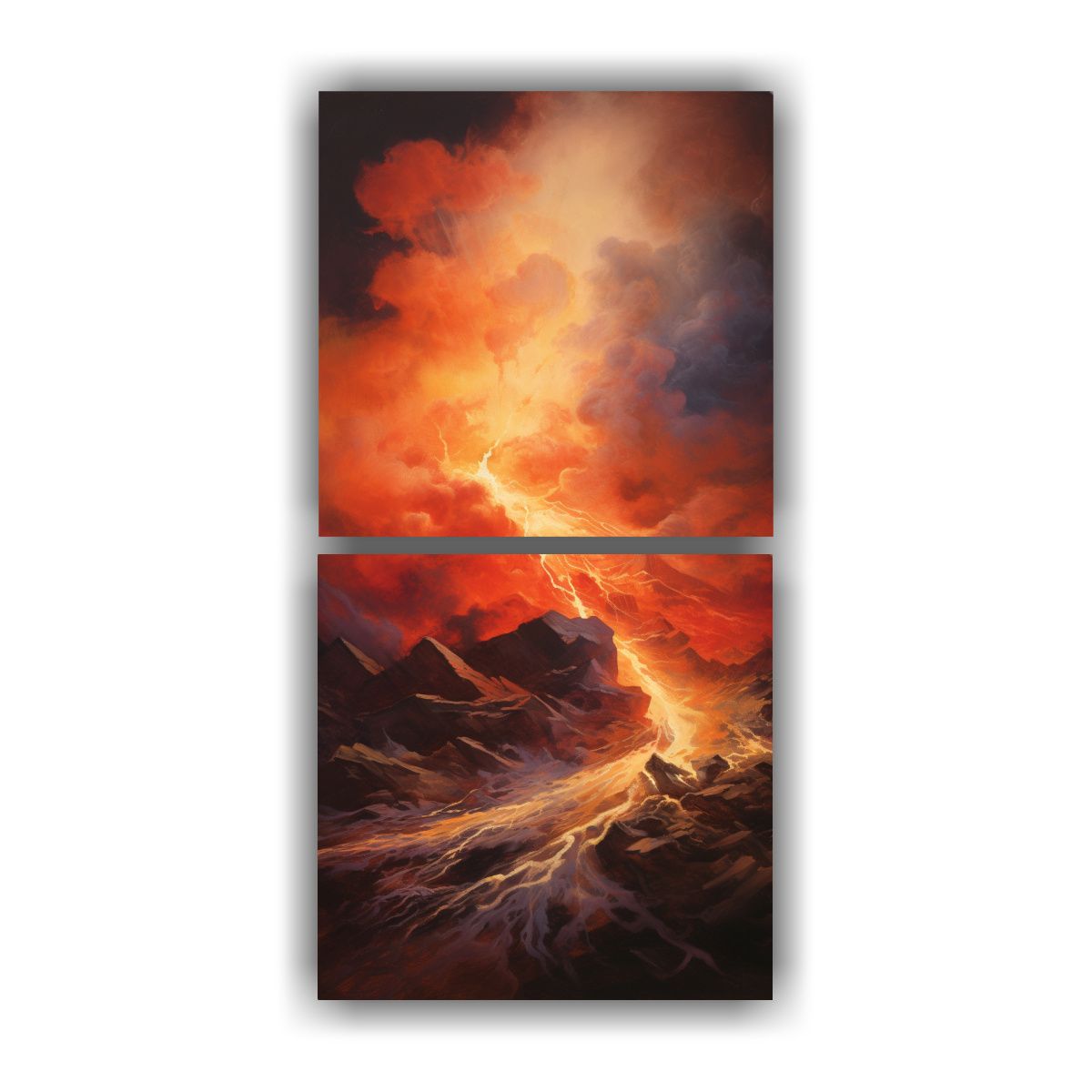 GENERICO - Pinturas Decorativas De Detalle De Abstracción 80x160 Cm