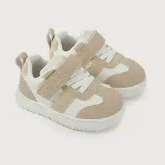 OPALINE - Zapatilla beige de niño 40518