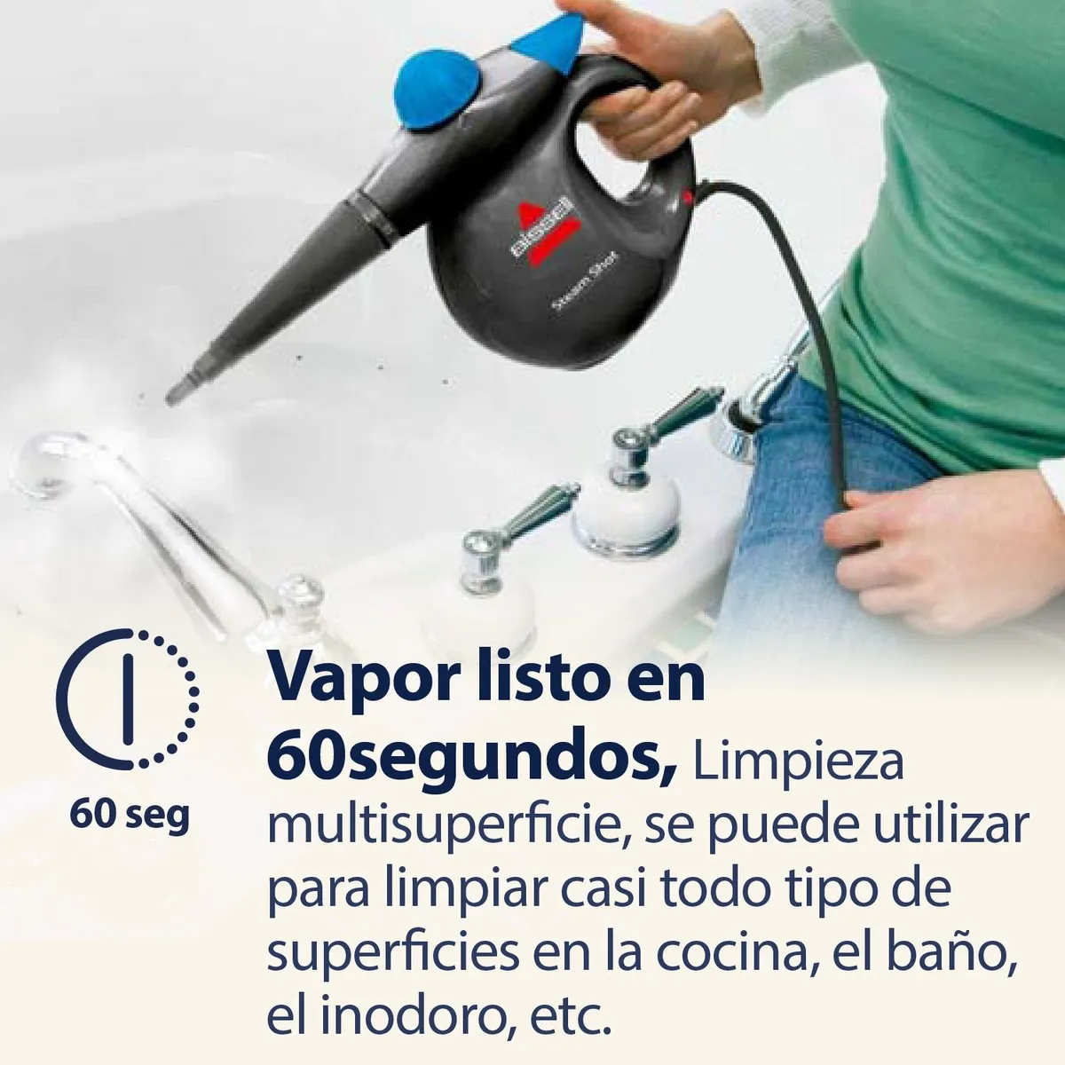 BISSELL - Limpiador a Vapor Steamshot 2635J