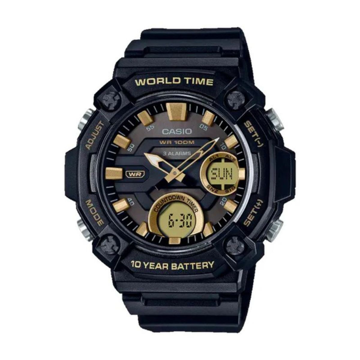 CASIO - Reloj Casio Análogo-Digital Hombre AEQ-120W-9AVDF