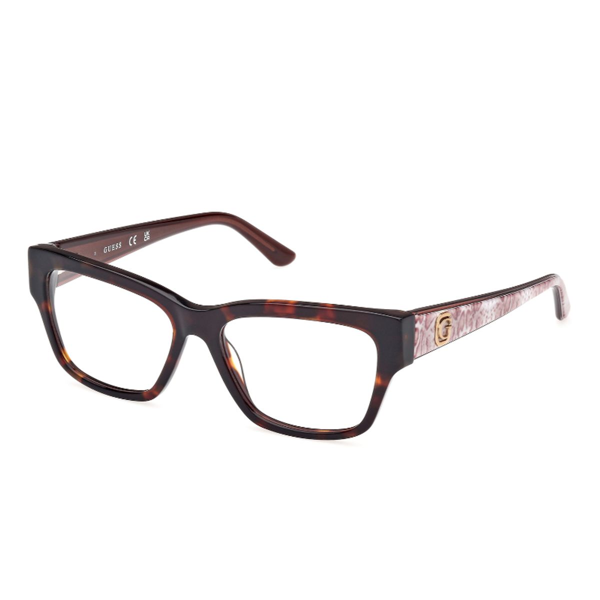 GUESS - Lentes Ópticos Havana Oscuro Guess