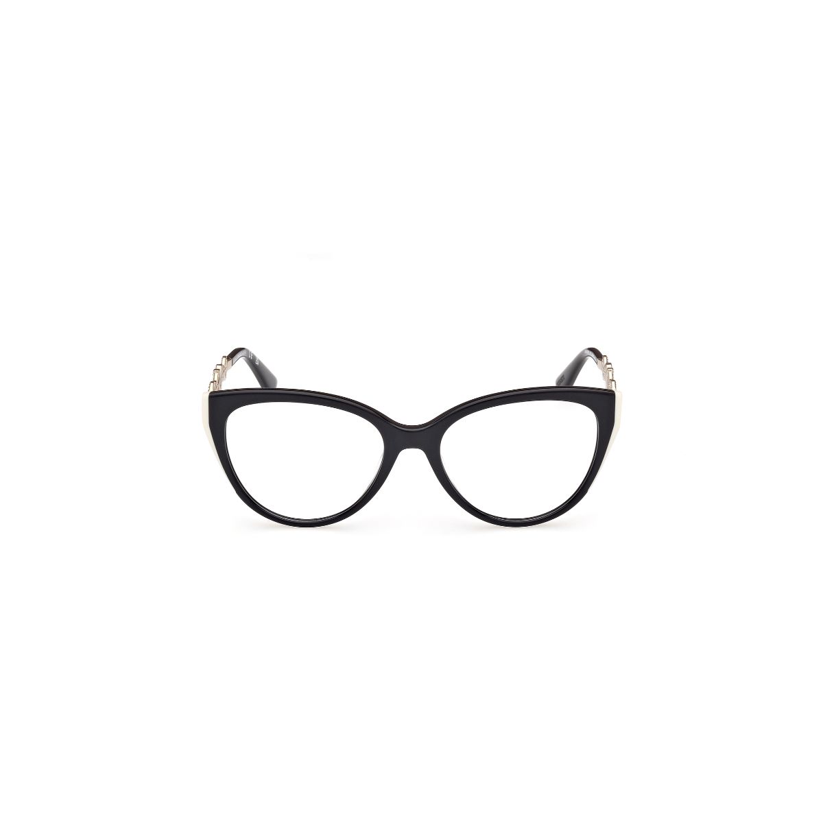 GUESS - Lentes Ópticos Negro Brillante Guess by Marciano