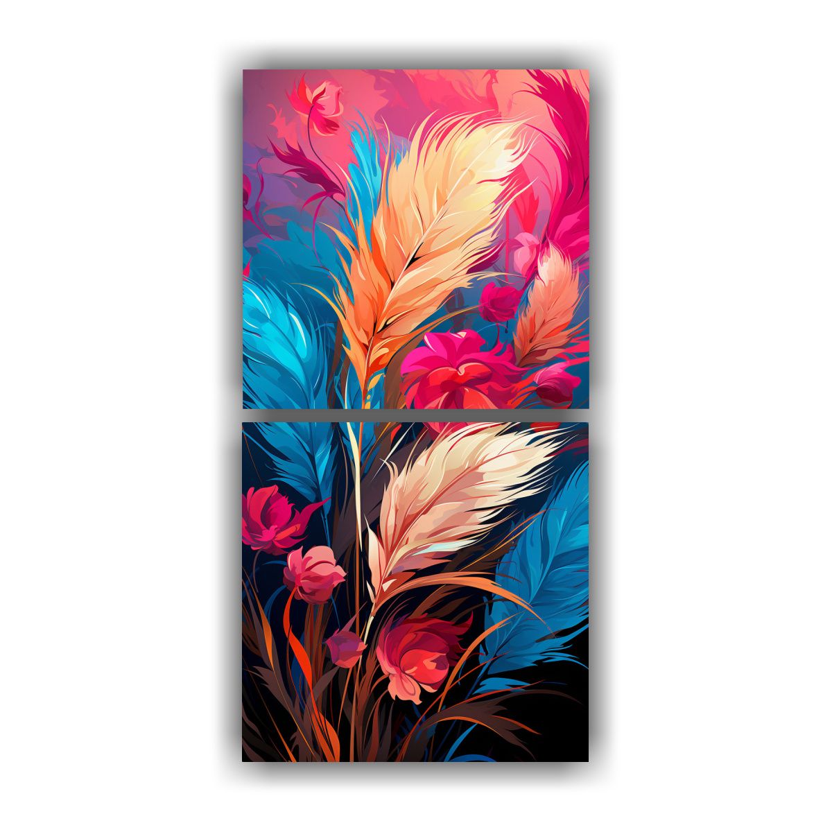 GENERICO - Pintura Decorativa Cuadros De Arte De Pared 70x140 Cm