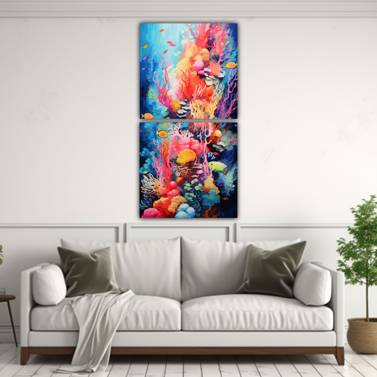 GENERICO - Pinturas Decorativas Visión Abstracta Del Viaje 70x140 Cm