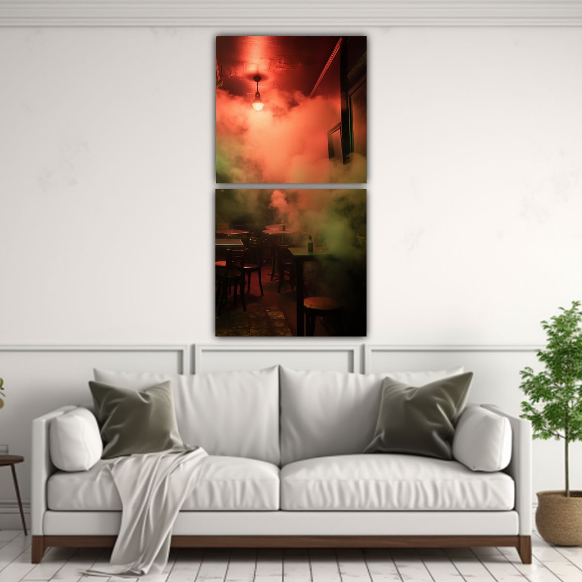 GENERICO - Cuadros Decorativos De Alta Calidad Con Estética 70x140 Cm