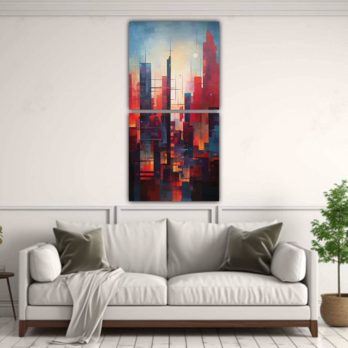 GENERICO - Pinturas Decorativas De Lienzo Moderno 70x140 Cm
