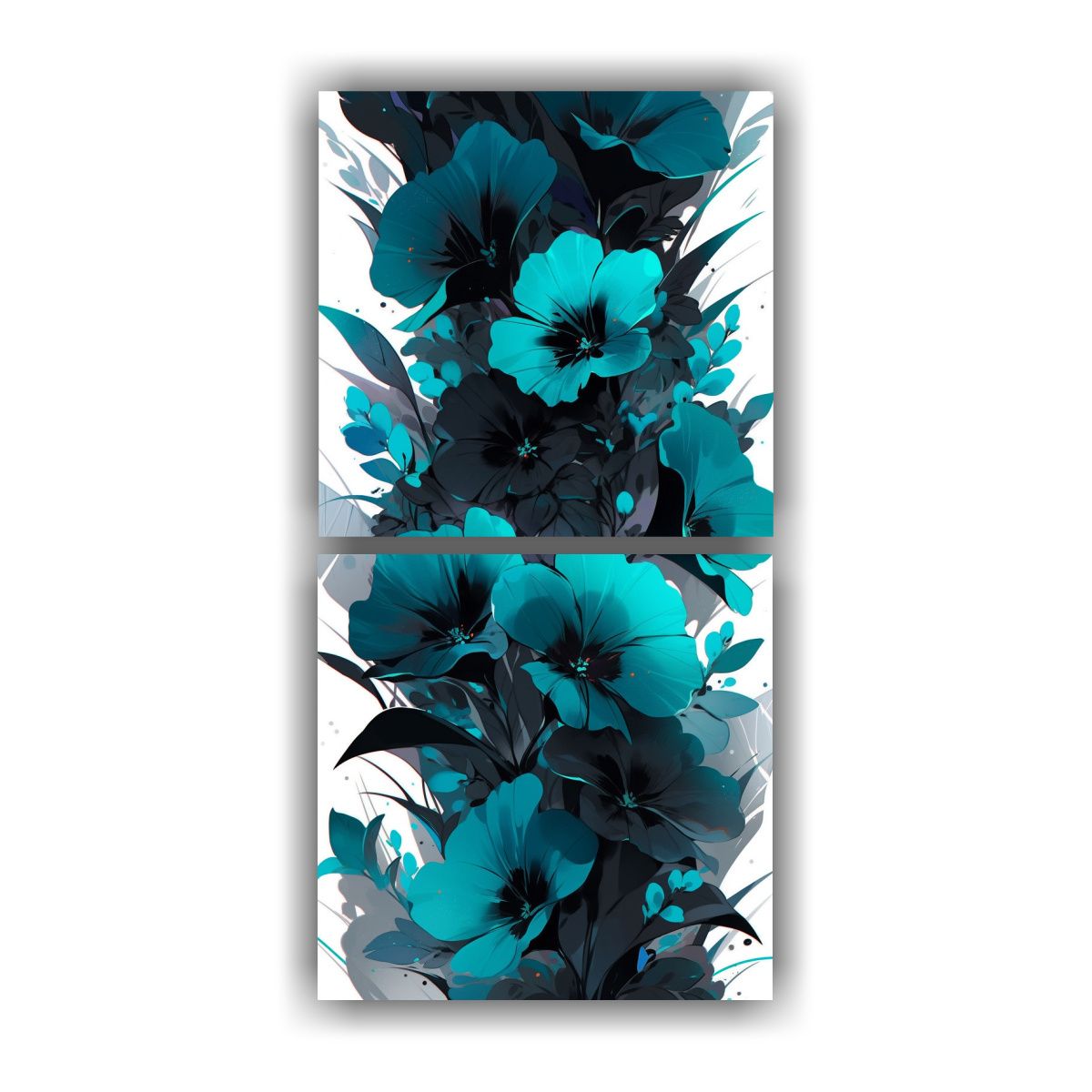 GENERICO - Pintura Decorativa En Lienzo Enigmático Dibujo 80x160 Cm