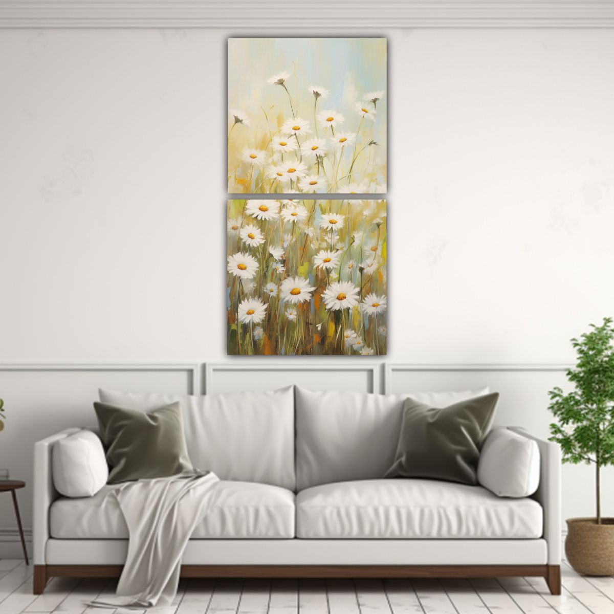 GENERICO - Artes De Pared Expresión Impacto Manzanilla 80x160 Cm