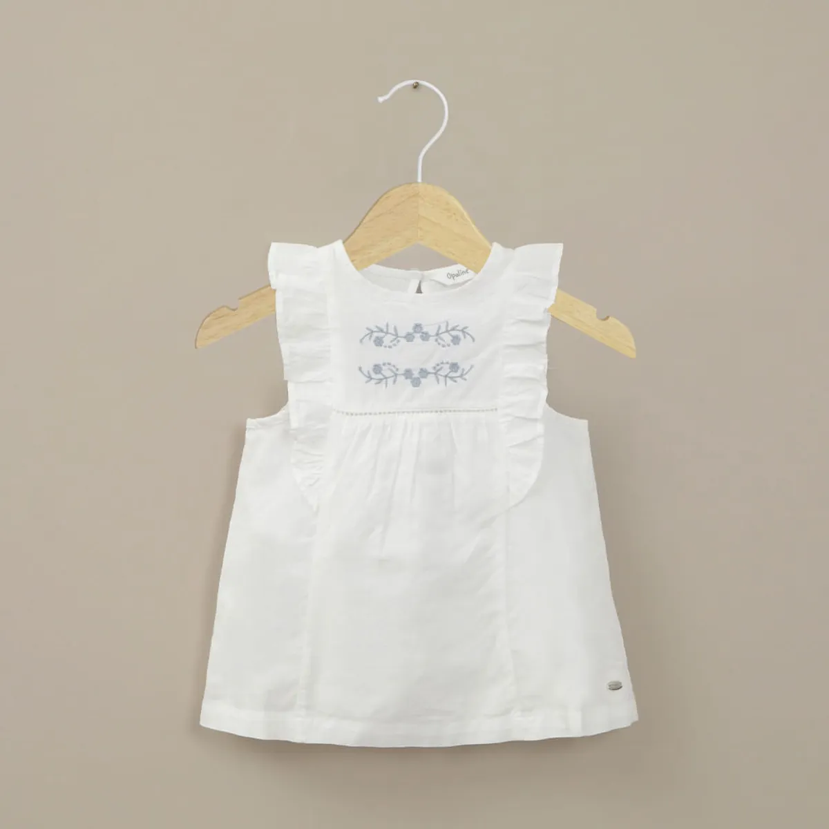 OPALINE - Vestido blanco de niña