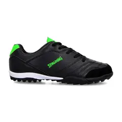 SPALDING - Zapatilla Baby Futbol Tf Infantil Goal Verde Neon-Negro