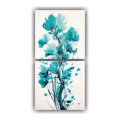 GENERICO - Pintura Decorativa Innovadora De Dos 80x160 Cm