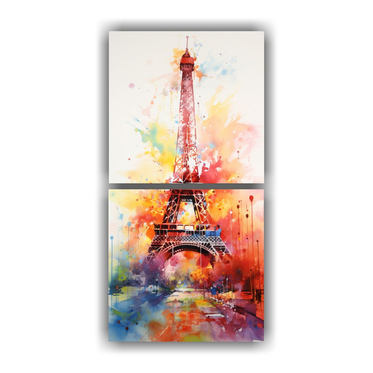 GENERICO - Pinturas Decorativas De Los Dos Cuadros Con Tema 80x160 Cm