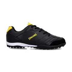 SPALDING - Zapatilla Baby Futbol Tf Infantil Goal Amarillo Neon-Negro