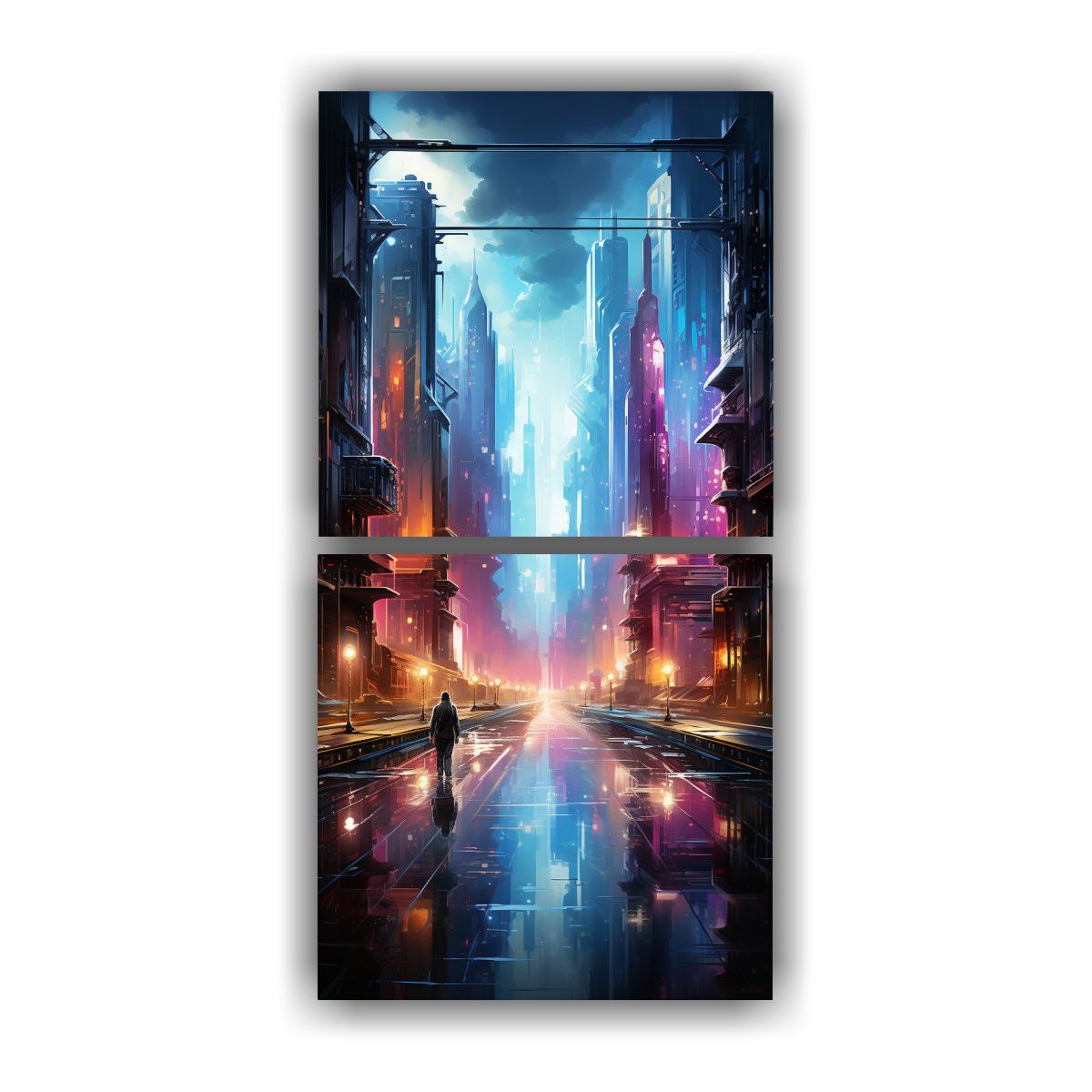 GENERICO - Pinturas Decorativas Abstractas Espectaculares De 70x140 Cm