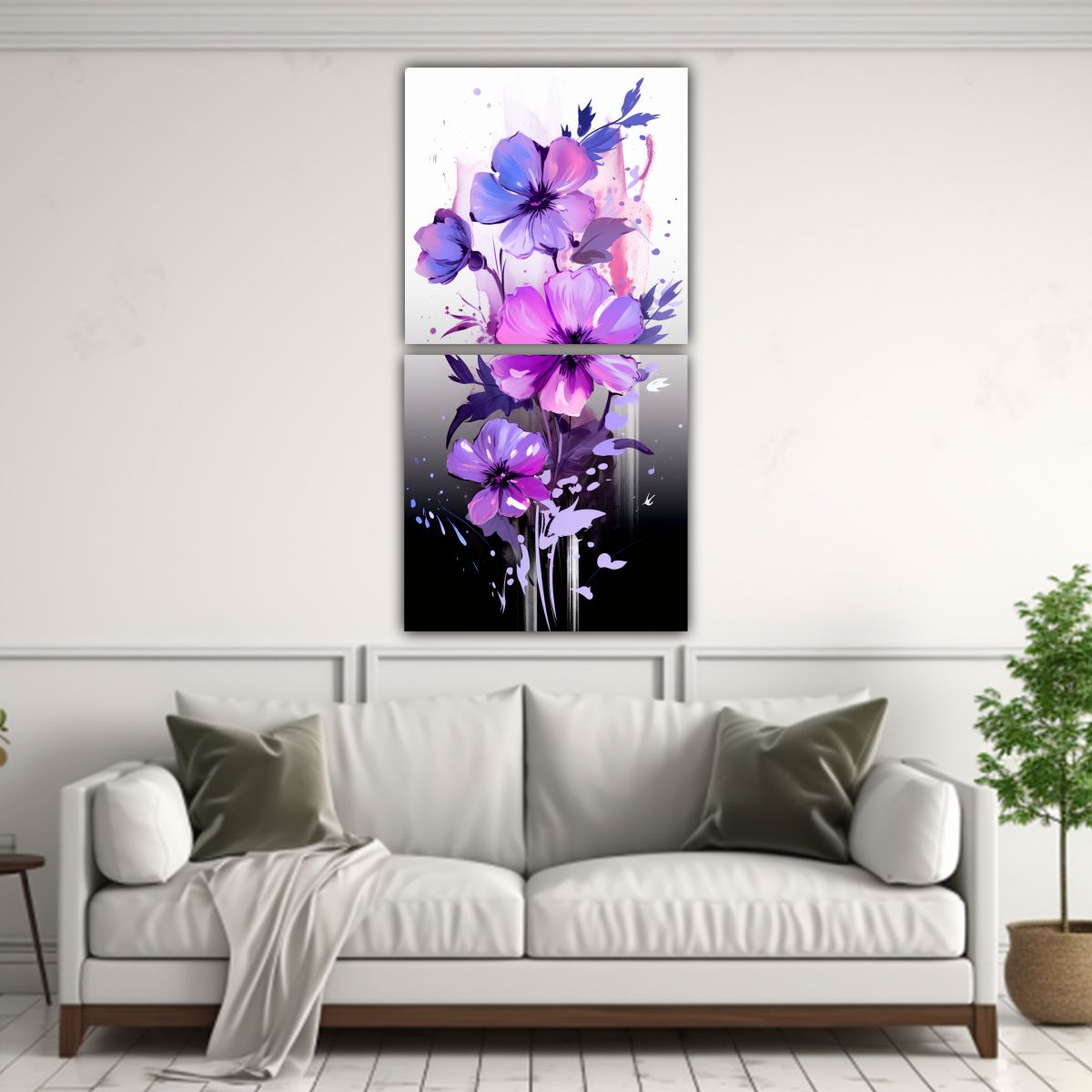 GENERICO - Pinturas Decorativas Con Atmósfera Neonoir En 80x160 Cm