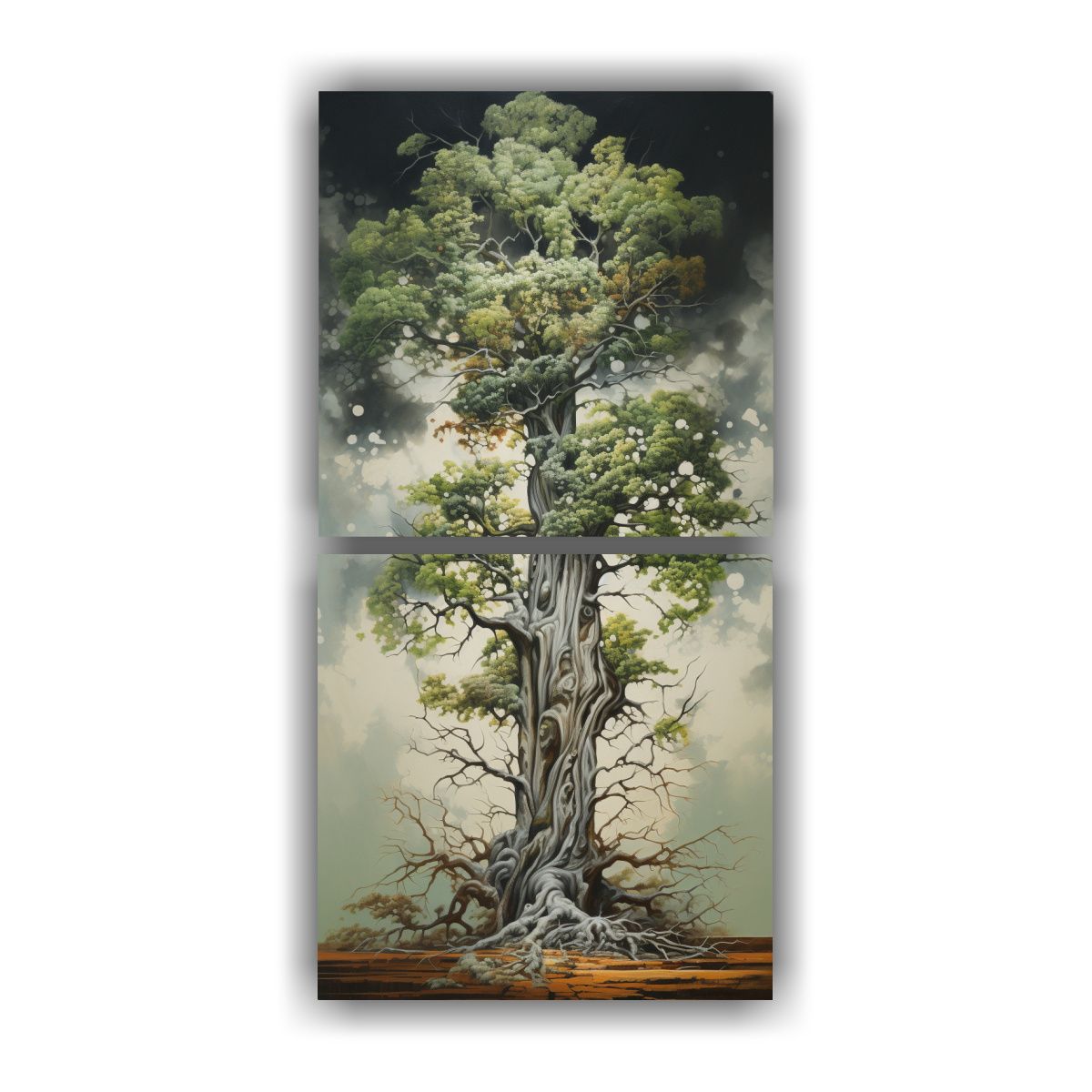 GENERICO - Dos Lienzos De Tela De Alta Calidad Con Colores 70x140 Cm