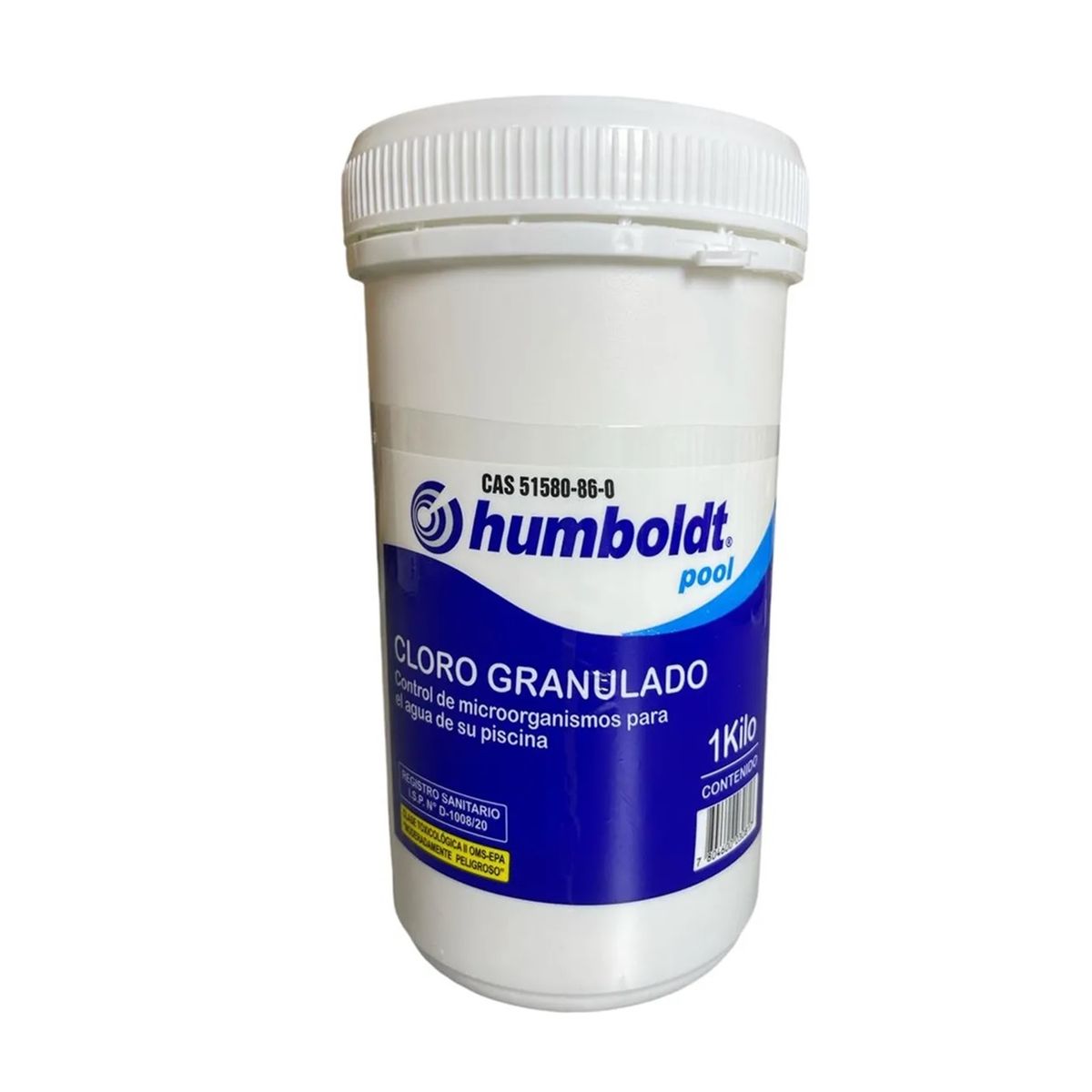 HUMBOLT - Cloro Granulado Para Piscinas 1 Kg Humboldt