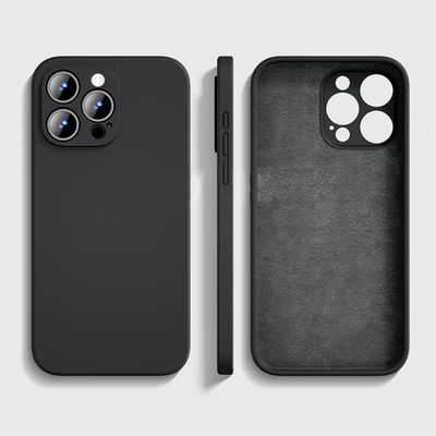 Imagen 2 del producto Carcasa Antigolpes de Silicona Para iPhone 13 Negro