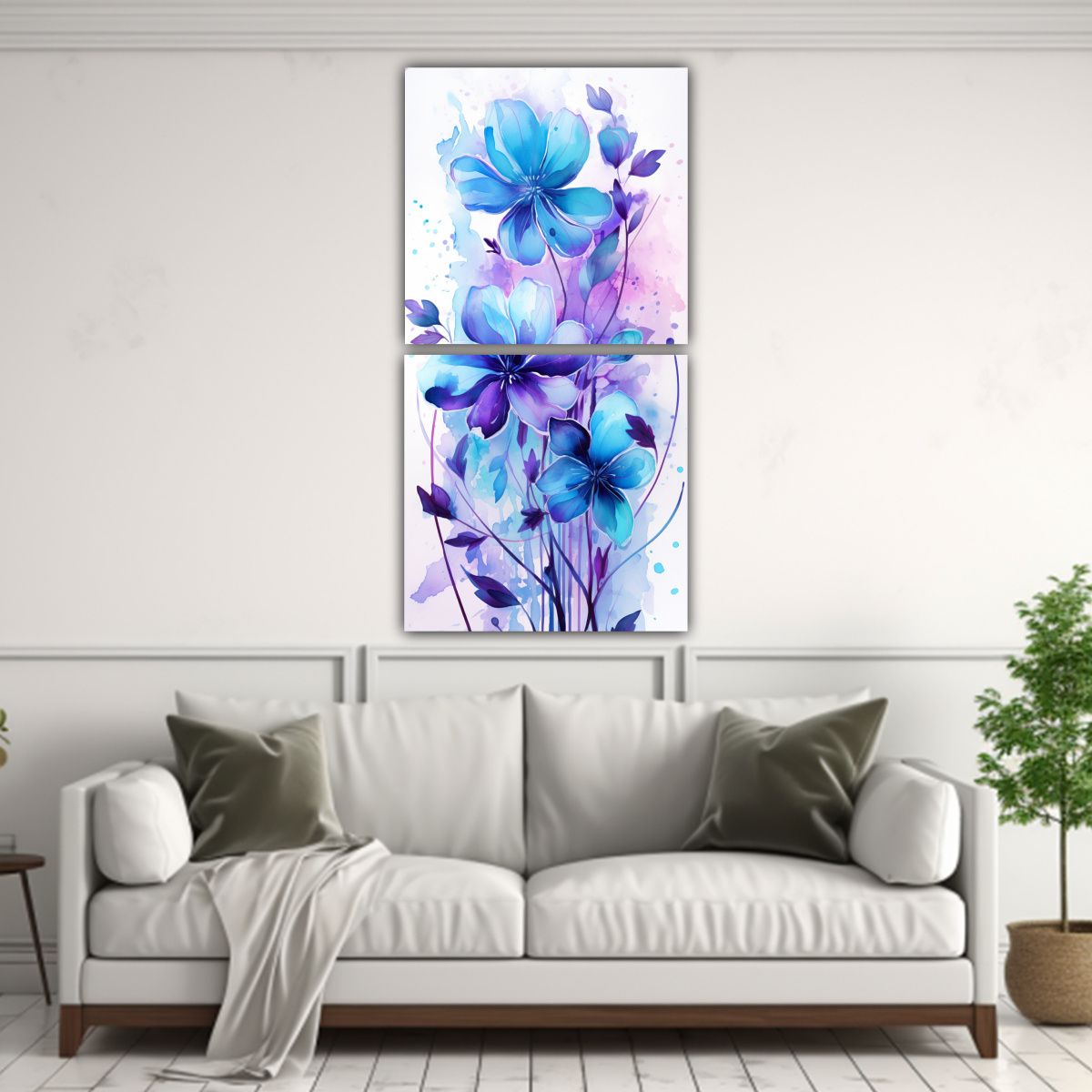GENERICO - Pinturas Decorativas Inspiración En Colores 80x160 Cm