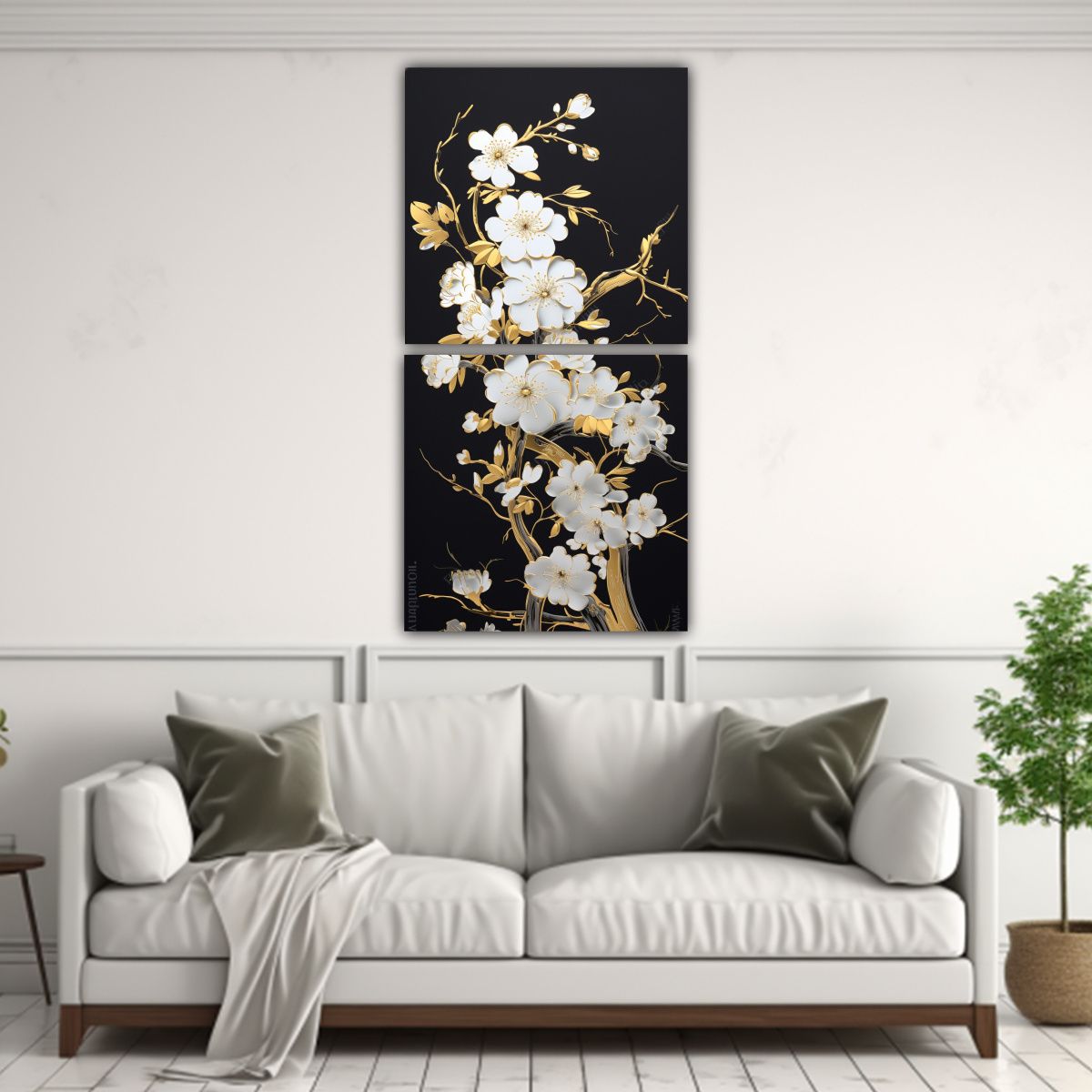 GENERICO - Cuadro De Alta Calidad En Bastidor Elegante 70x140 Cm