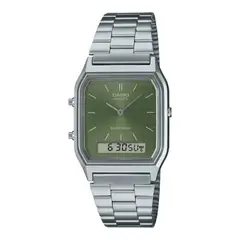 CASIO - Reloj Unisex AQ-230A-3A Análogo Digital