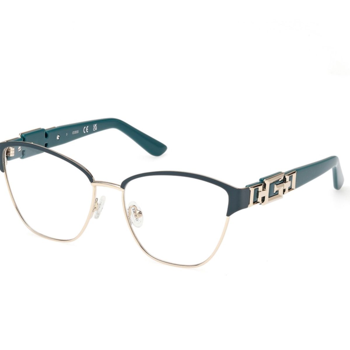 GUESS - Lentes Ópticos Verde Guess