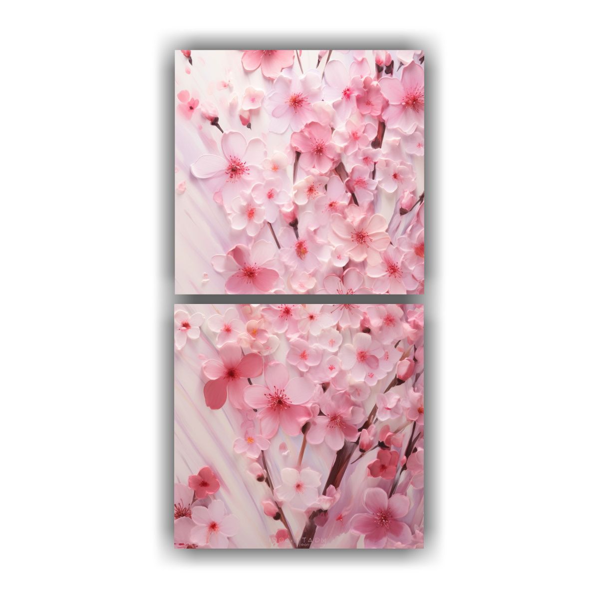 GENERICO - Cuadros Patron Intenso Juveniles De Danza 80x160 Cm