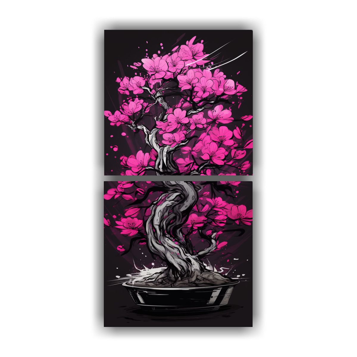 GENERICO - Cuadros Refinados De Alta Calidad De Un árbol 70x140 Cm