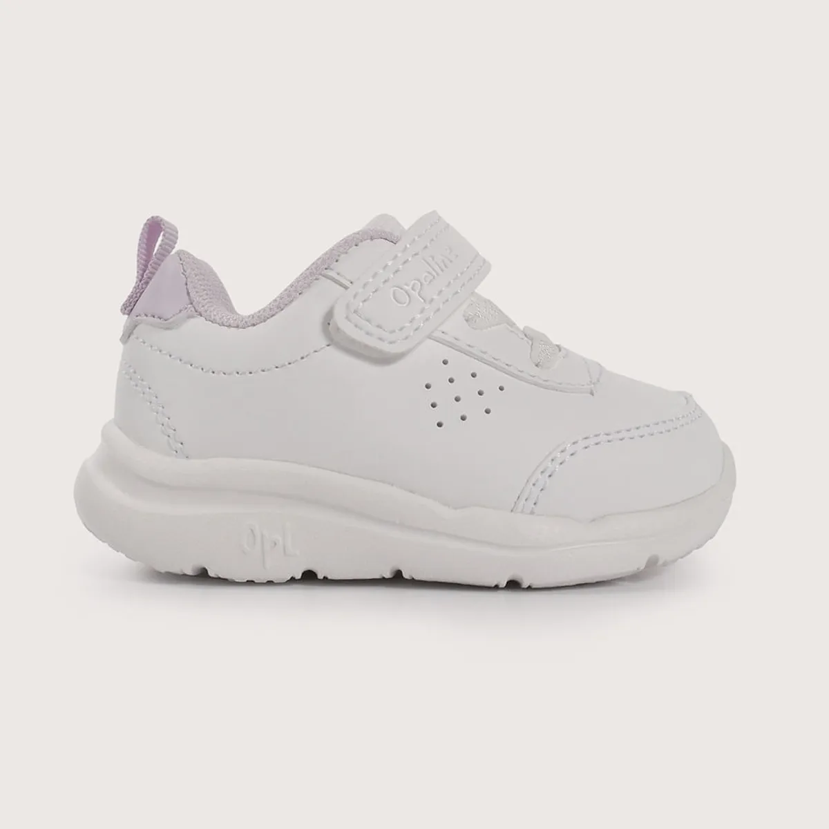 OPALINE - Zapatilla primeros pasos deportiva blanca de niña 40534