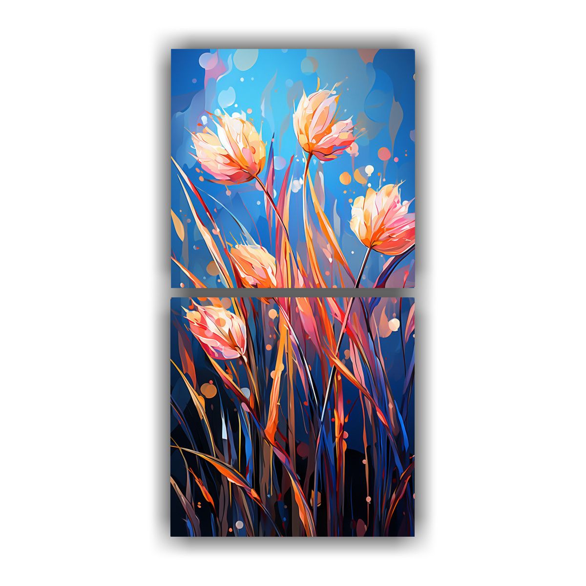 GENERICO - Pinturas Decorativas Con Expresividad De Cálamo 70x140 Cm