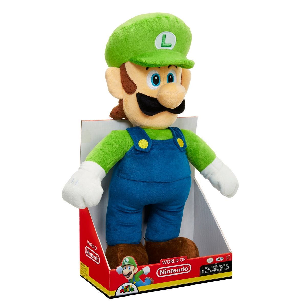 NINTENDO - Peluche jumbo Luigi de Nintendo