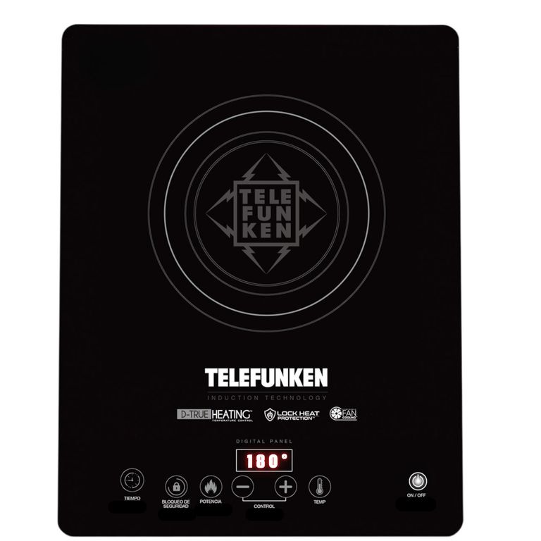TELEFUNKEN Cocina Eléctrica Encimera de Inducción Touch 2100W 60° - 240°