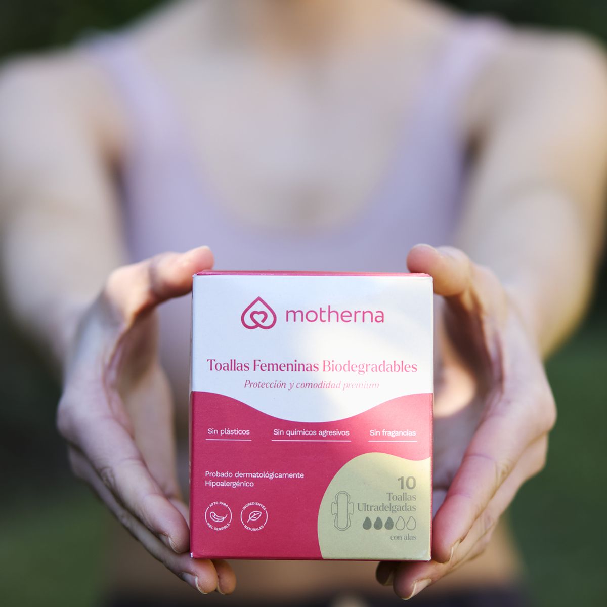 MOTHERNA - Toallas femeninas biodegradables Motherna