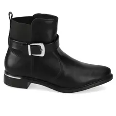 VIZZANO - Botin Plano Mujer Eco Cuero Negro