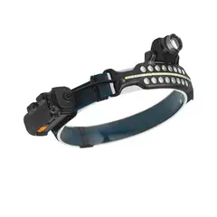 GENERICO - Linterna Frontal Led Multiusos Recargable Minera De 1200 Lm