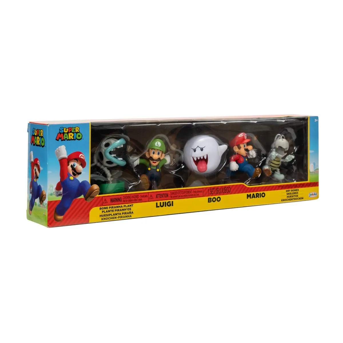 NINTENDO - Set de 5 figuras 6 cm Super Mario de Nintendo