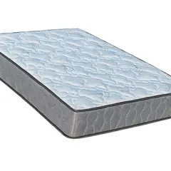 GENERICO - Colchon Hipnos 1.5	Plazas Resortes Bonell	25 cm Altura Alta Densidad