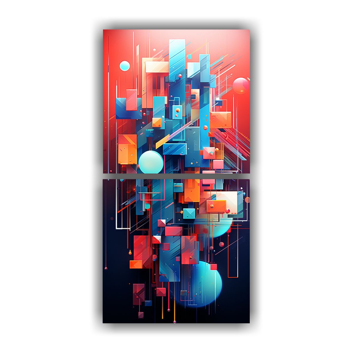 GENERICO - Pinturas Decorativas En Alta Definición Con 80x160 Cm