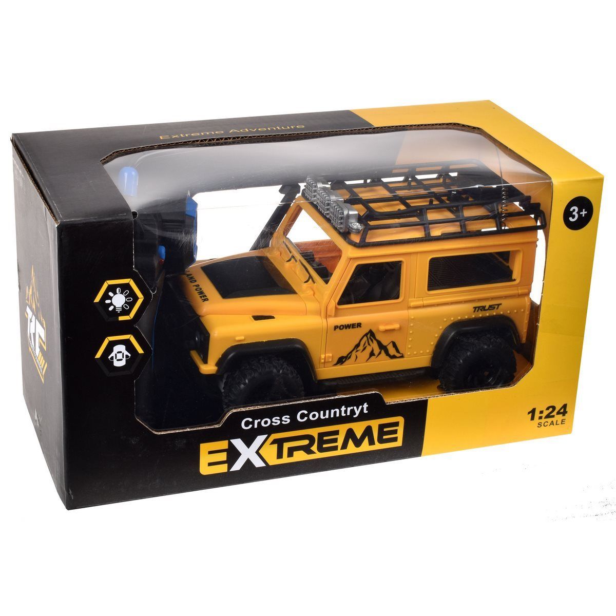 ANSALDO - Jeep safari R/C amarillo
