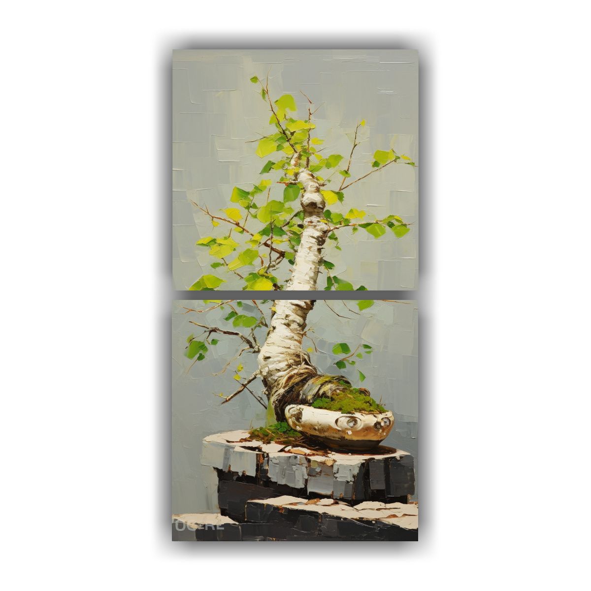 GENERICO - Pintura Abstracta Detallada De Alto Nivel Del 70x140 Cm