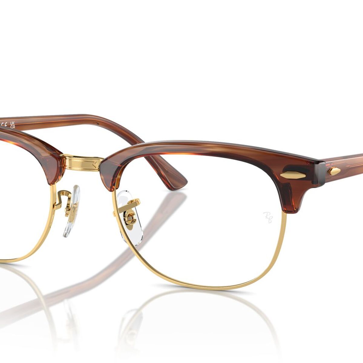 RAY BAN - Ray-Ban Optical Lentes Ópticos Clubmaster RX5154 8375  53