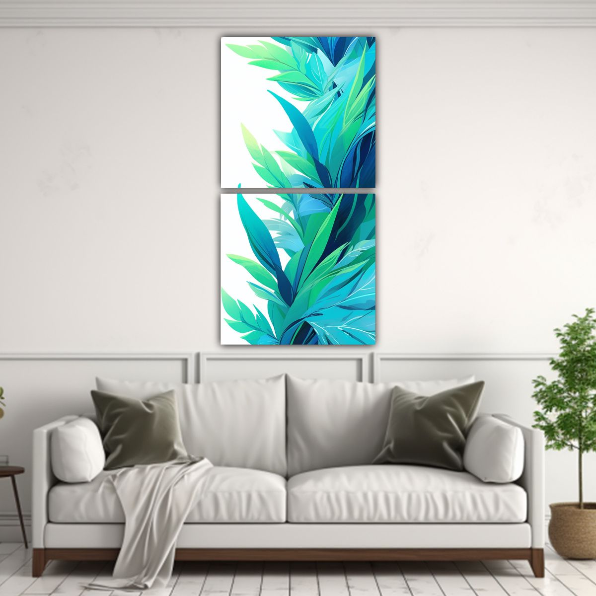 GENERICO - Artes De Pared Creativas Para Comedor En Colores 70x140 Cm