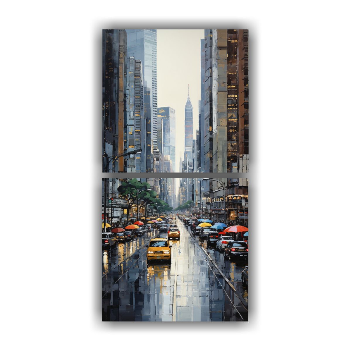 GENERICO - Pintura Urbana Composiciones Callejeras Con 70x140 Cm