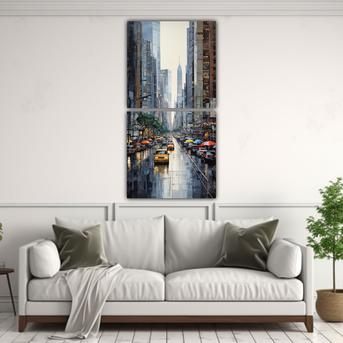 GENERICO - Pintura Urbana Composiciones Callejeras Con 80x160 Cm