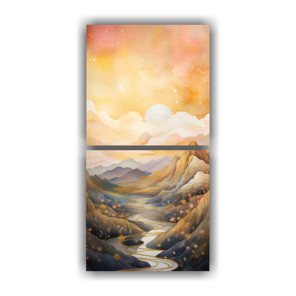 GENERICO - Pinturas En Bastidor Moderno De Arte Urbano Y 80x160 Cm