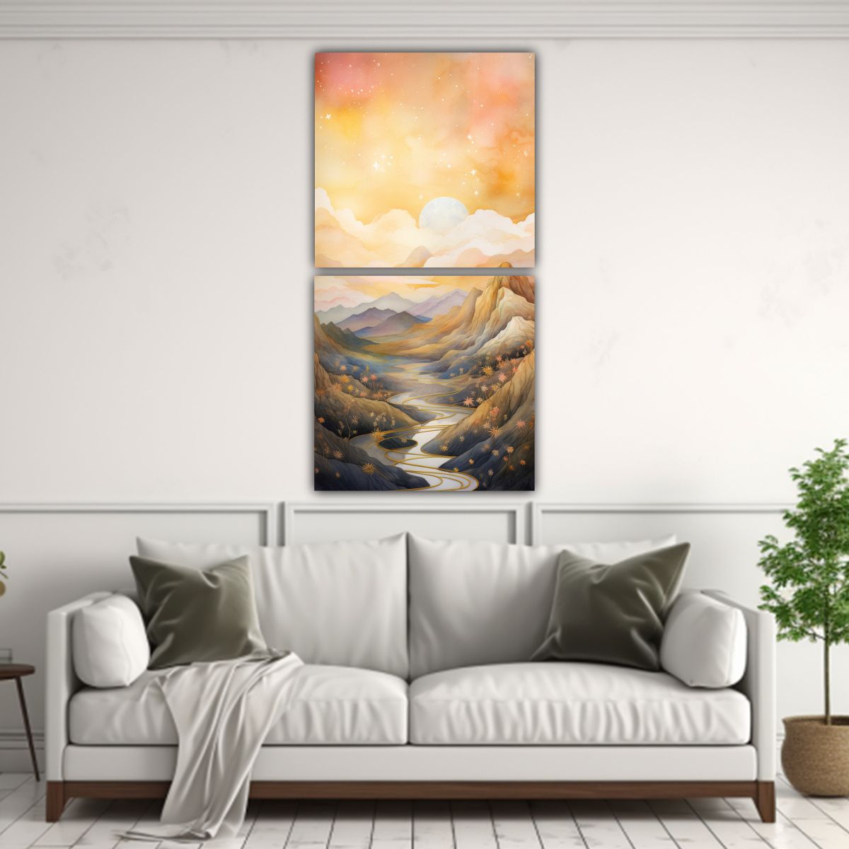 GENERICO - Pinturas En Bastidor Moderno De Arte Urbano Y 80x160 Cm