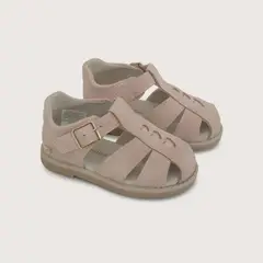 OPALINE - Sandalia primeros pasos rosada de niña
