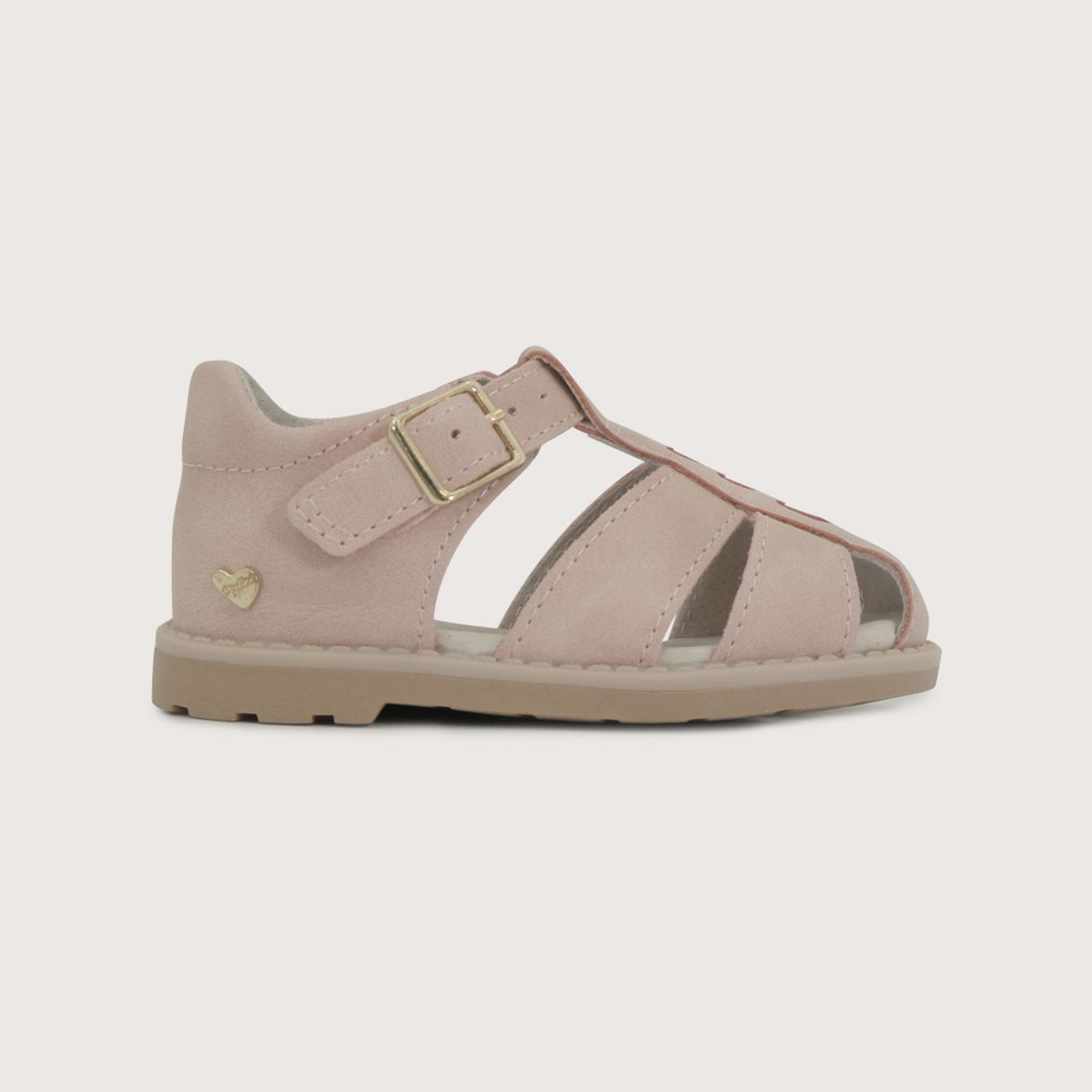 OPALINE - Sandalia primeros pasos rosada de niña