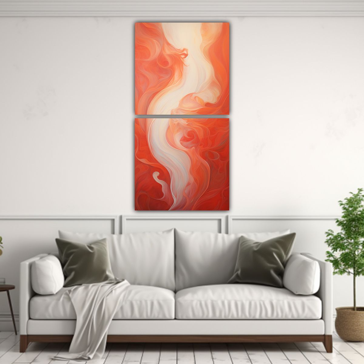 GENERICO - Lienzos De Tela Abstracción Personalidad 70x140 Cm